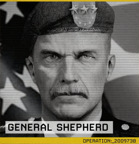 Imagen de archivo del Gen. Sheperd